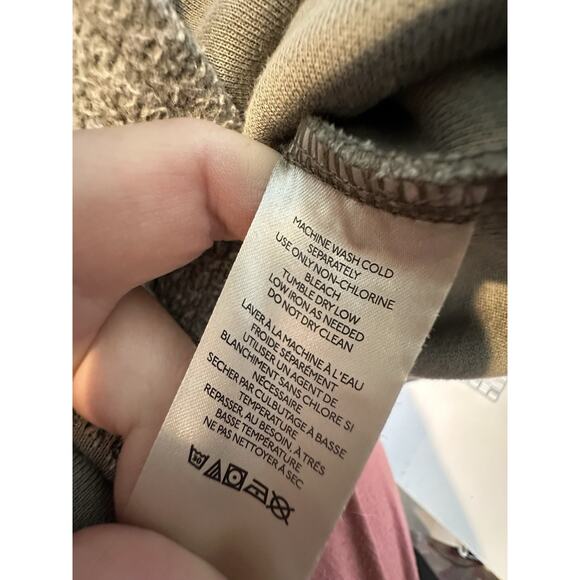 Free People Medium Womens Ruby Oversized Shirt Jacket Button Up Long Sleeve CLT - Picture 10 of 11